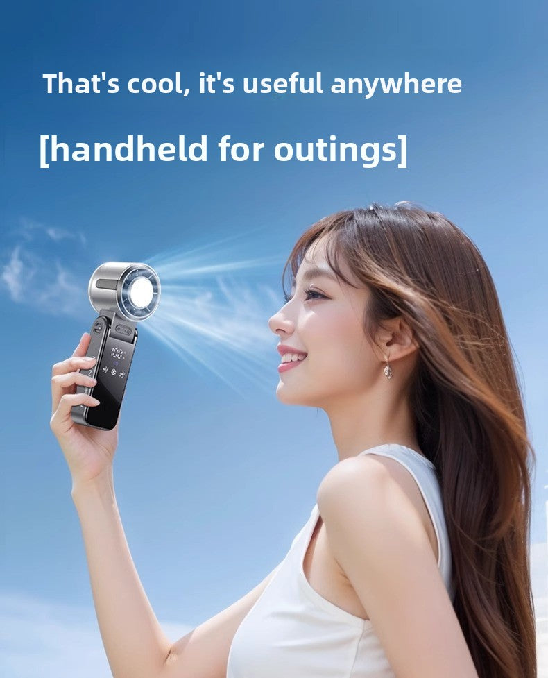 Digital Display Turbine handheld fan