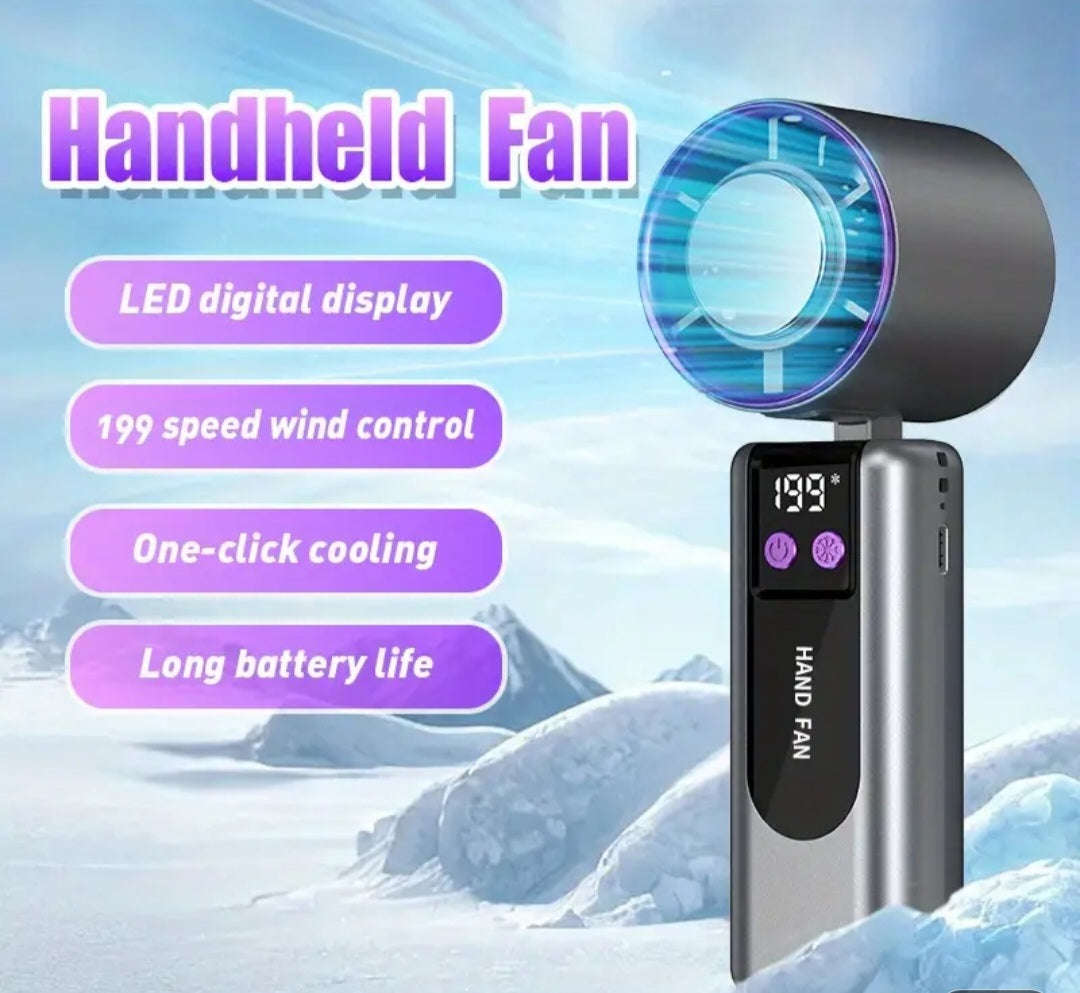 Ice cooling turbo fan