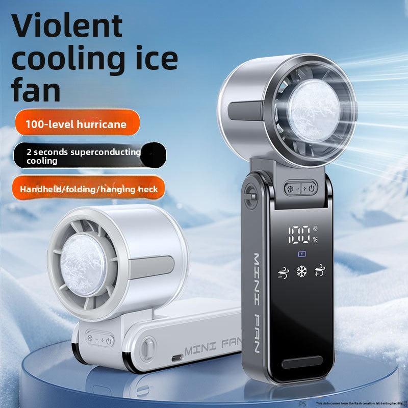 Digital Display Turbine handheld fan