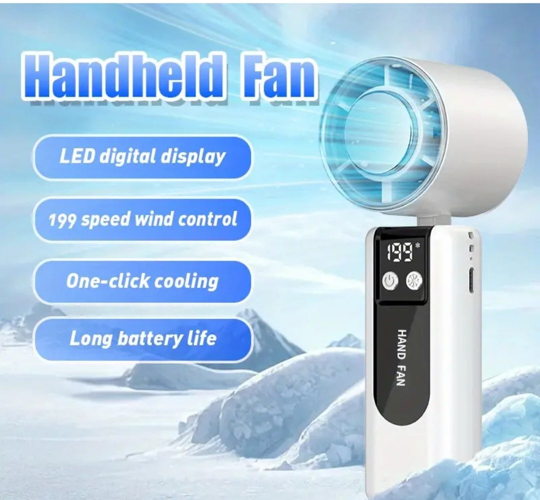 Ice cooling turbo fan