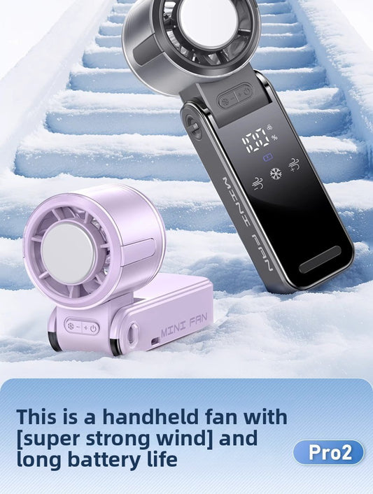 Digital Display Turbine handheld fan