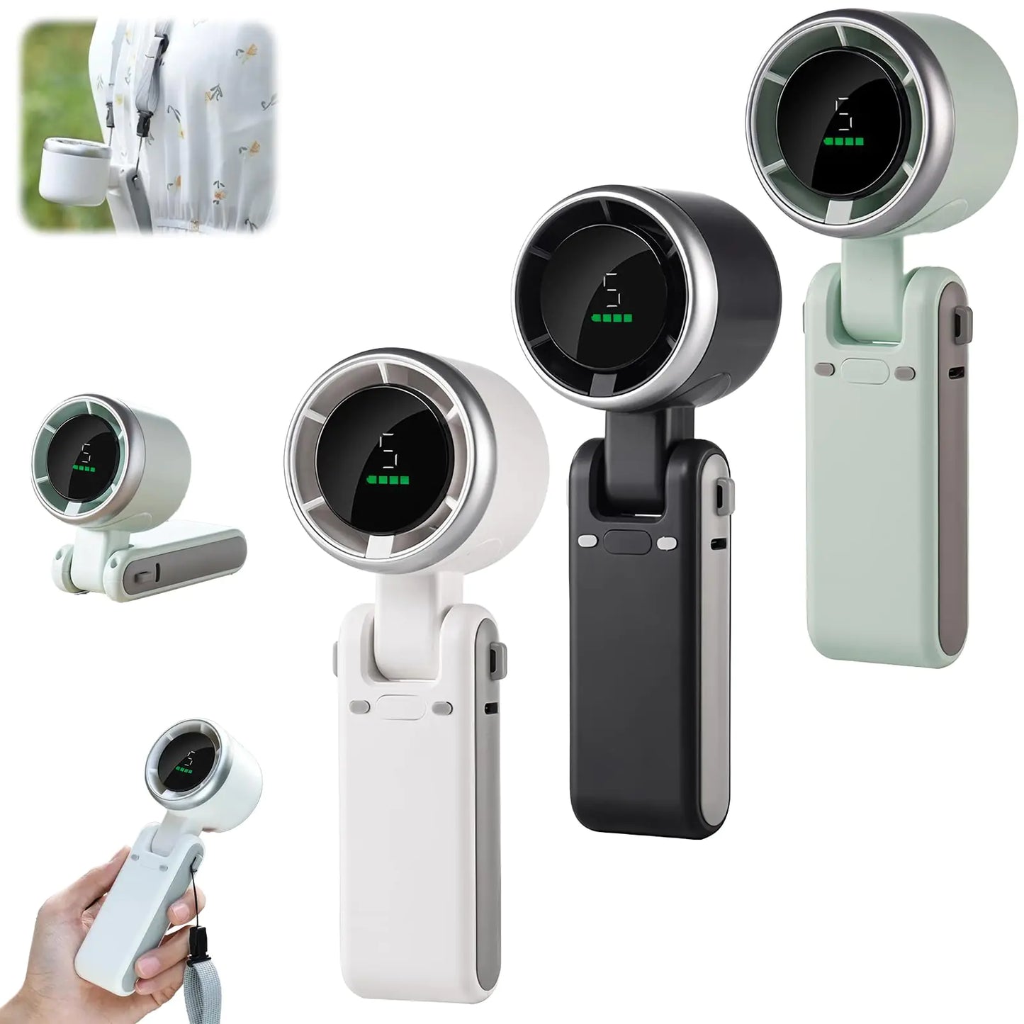 Portable handheld turbo fan